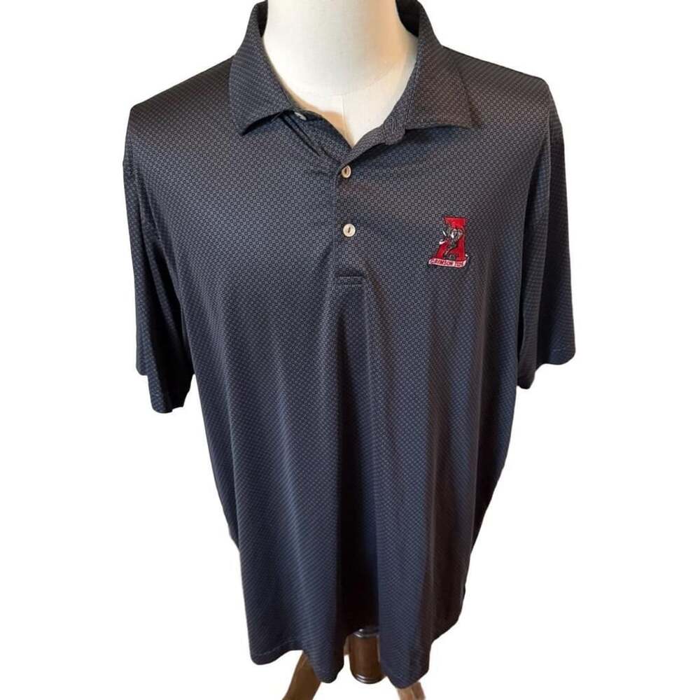 Peter Millar Summer Comfort Alabama Crimson Tide Polo Size XL